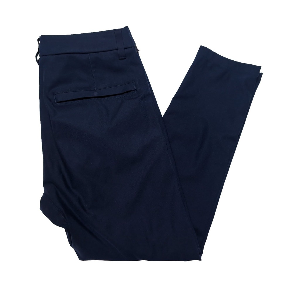 Lululemon Commission Pants Men 30 x 27 Navy Blue LM5ADHS Slim Chino